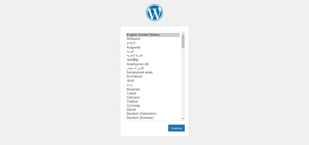 wordpress-language