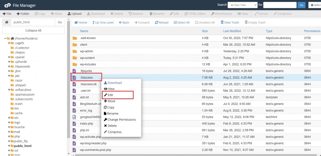 htaccess-file